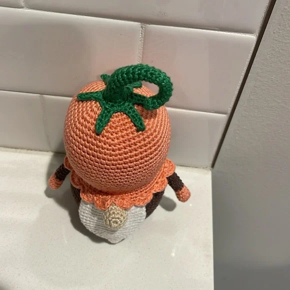 Handcrafted Campanula Bell Flower Gnome Spring Summer Decor Amigurui Crochet - Picture 4 of 9